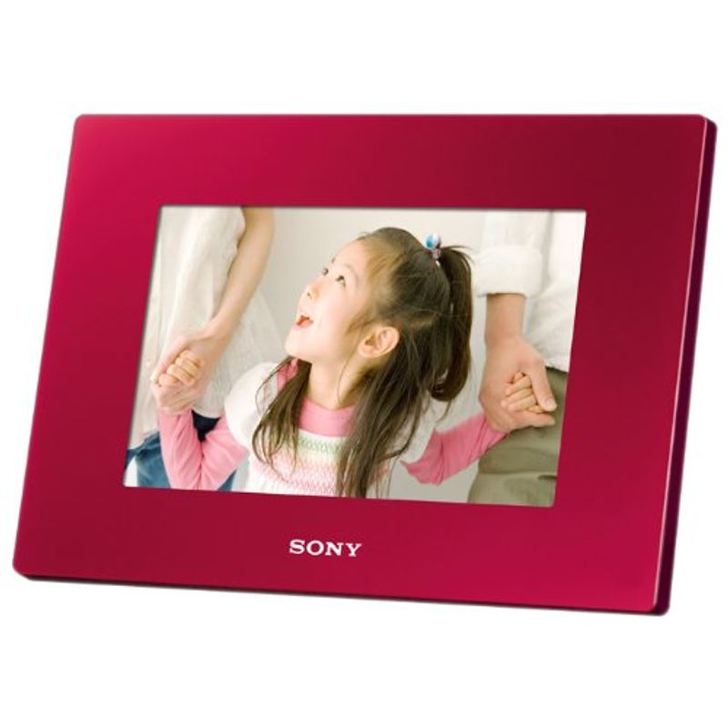 SONY デジタルフォトフレーム S-Frame DR720 7.0型 内蔵メモリー2GB DPF-D720/R （レッド） デジタルフォトフレームの商品画像