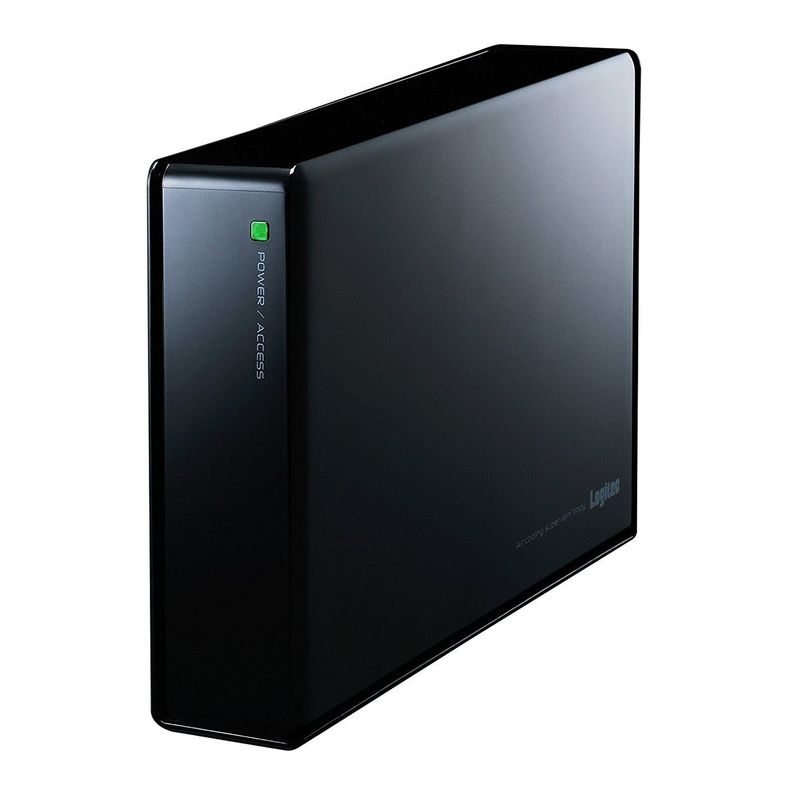 ロジテック LHD-ENA030U3WS ［LHD-ENU3WSシリーズ 3TB ブラック］ HDD、ハードディスクドライブの商品画像