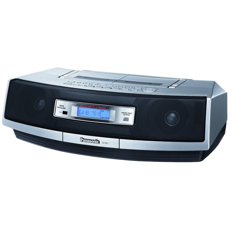Panasonic ポータブルステレオCDシステム RX-ED57-S シルバー 