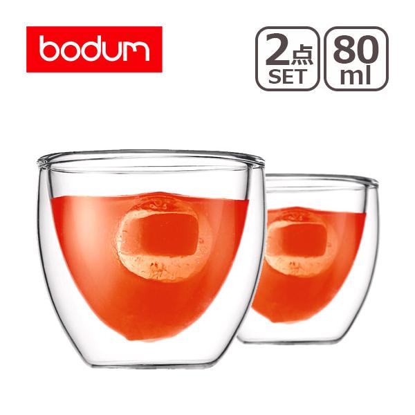 PAVINA ダブルウォールグラス 80ml 4557-10J （クリア） 【2個】の商品画像