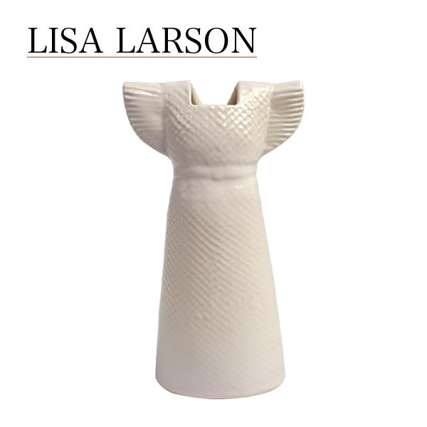  Lisa *la-son vase wardrobe dress white flower base ornament Northern Europe interior miscellaneous goods objet d'art 1560403 Lisa Larson Lisa la-son