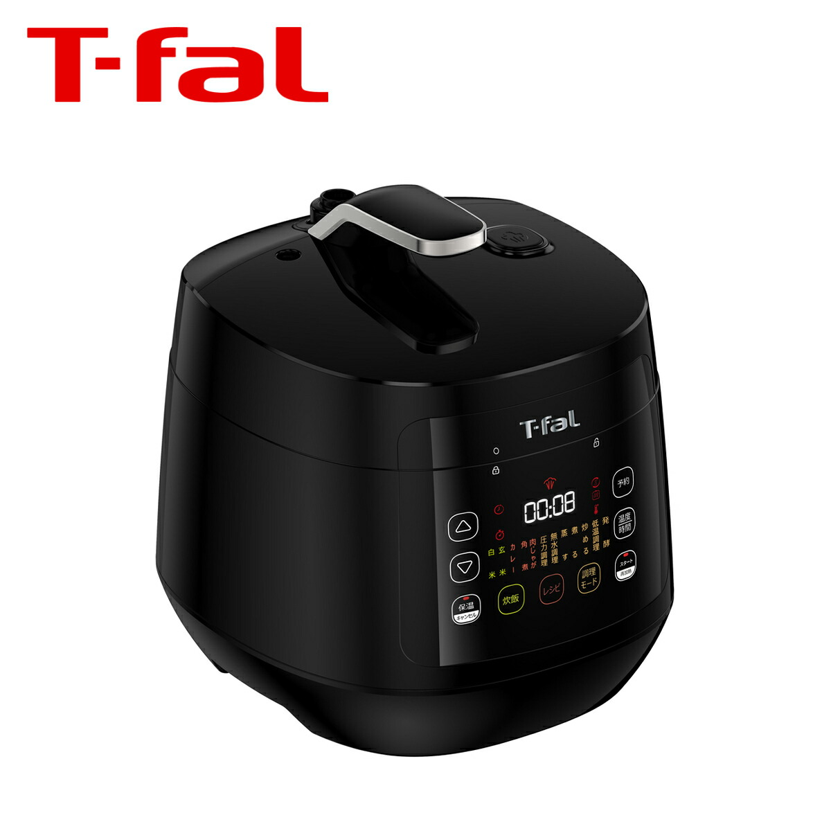 T-fal ラクラ・クッカー コンパクト電気圧力鍋（1台12役） CY3518JP （ブラック） 電気圧力鍋の商品画像