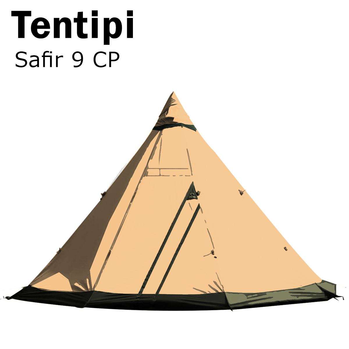 Tentipi サファイア 9 CP ワンポールテント - 最安値・価格比較