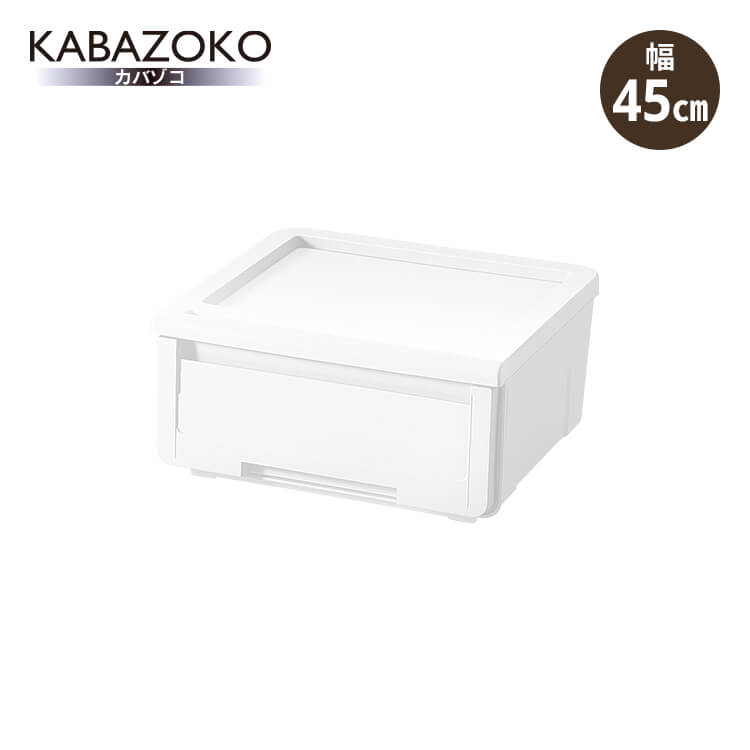 天馬 天馬 プロフィックス カバゾコ モノ 45 ホワイト×1個 収納ケースの商品画像