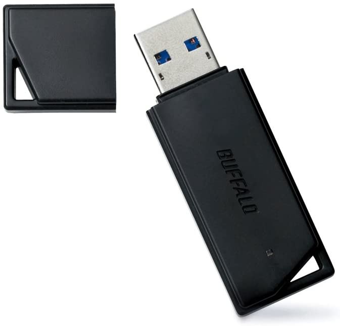 バッファロー RUF3-K32GA-BK/N（32GB ブラック） USBメモリの商品画像