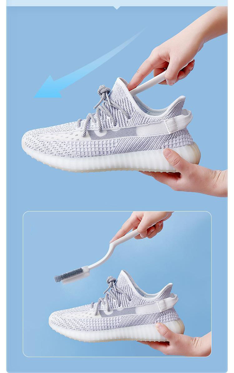  free shipping shoes wash brush 2in1 shoes brush indoor shoes sneakers brush pattern attaching tawashi bath cleaning floor groove face washing pcs multipurpose shoes for brush child shoes 