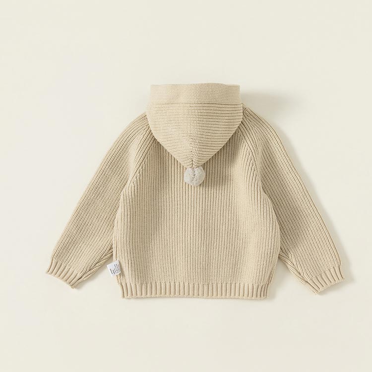  кардиган Kids baby хлопок хлопок гонки вязаный свитер с капюшоном . девочка мужчина младенец ребенок ребенок baby детская одежда ребенок одежда передний открытие 