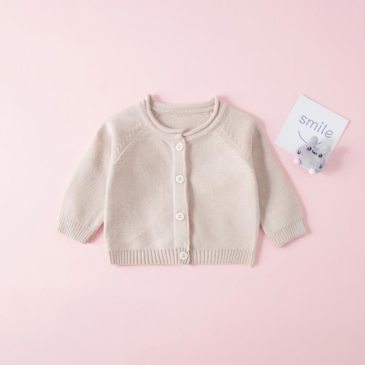  кардиган Kids baby хлопок хлопок гонки вязаный свитер передний открытие перо ткань девочка мужчина младенец ребенок ребенок baby новорожденный одежда детская одежда 