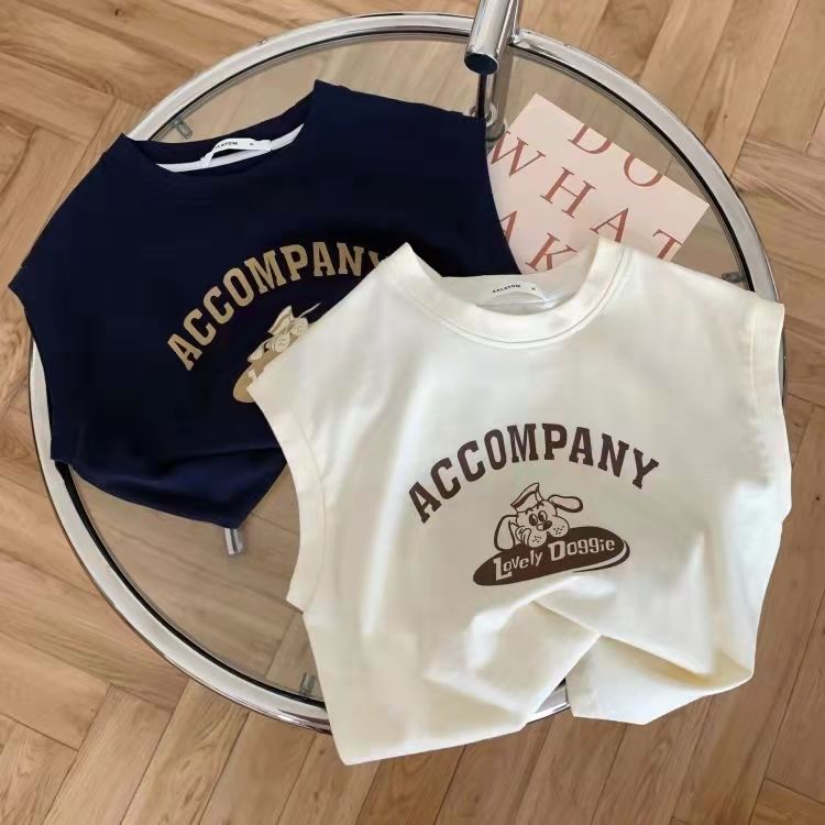  лето baby хлопок t рубашка майка ребенок одежда cut and sewn tops безрукавка casual простой принт симпатичный Корея способ модный 80 90
