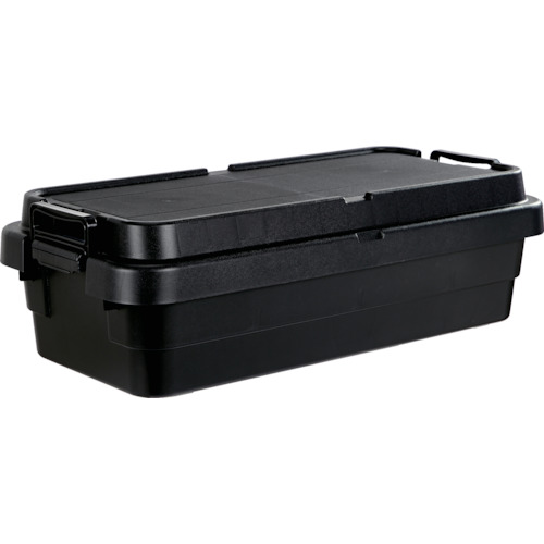 トラスコ中山 TRUSCO トランクカーゴ フラット天板仕様 浅型 40L 黒 BLKCFL-70の商品画像