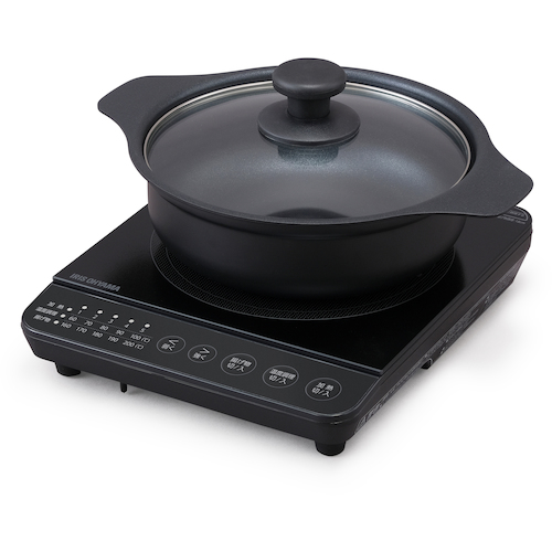山善 KIH-L14D-BK（ブラック） 卓上IH調理器 - 最安値・価格比較