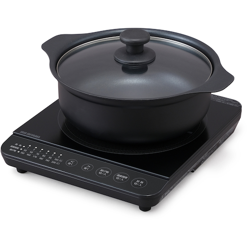山善 KIH-L14D-BK（ブラック） 卓上IH調理器 - 最安値・価格比較
