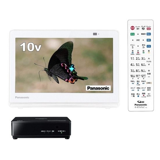 Panasonic プライベートビエラ UN-10CE8-W 風呂テレビ2018年 Panasonic プライベートビエラ UN-10CE8-W 風呂テレビ2018年