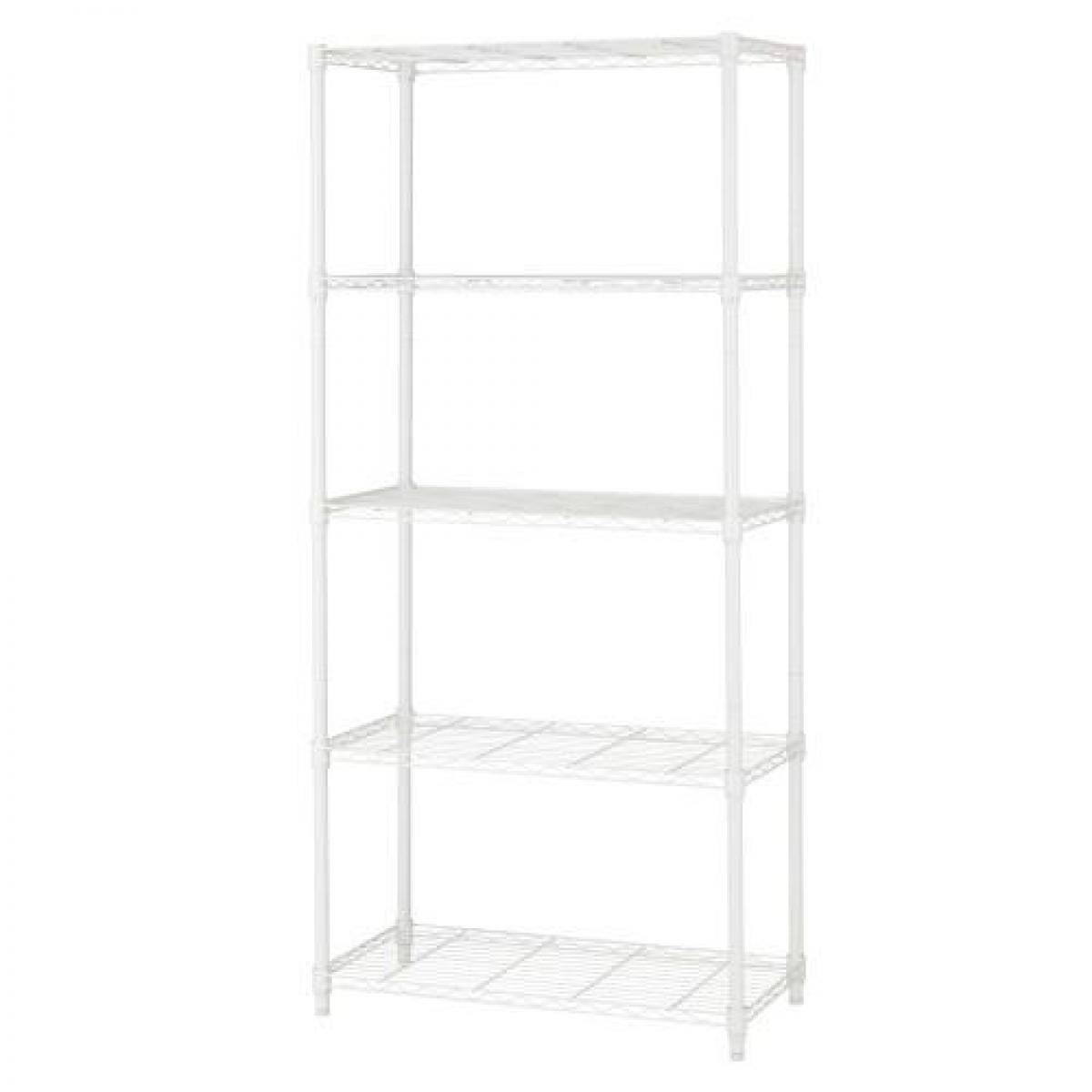 EHEフリーラック WH 幅81cm 5段 奥行41cm EHE80185WHの商品画像