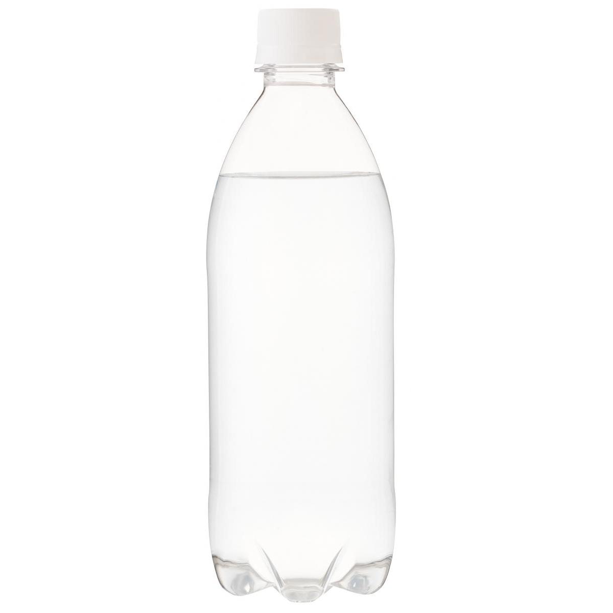 アイリスオーヤマ 富士山の強炭酸水 ラベルレス 500ml × 24本 ペットボトルの商品画像