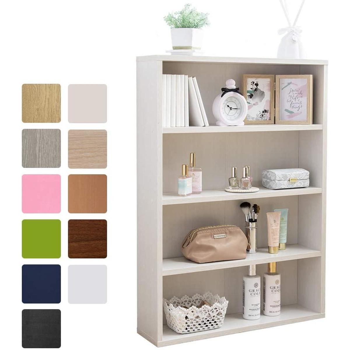 アイリスオーヤマ コミックラック W599×D150×H840mm CORK-8460 （オフホワイト）の商品画像