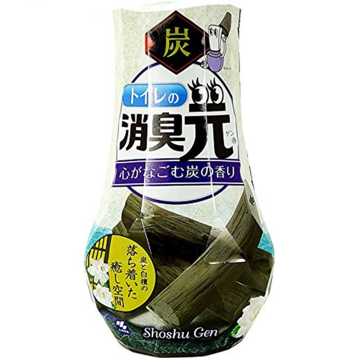 小林製薬 トイレの消臭元 トイレ用 心がなごむ炭の香り 消臭剤 400ml×1個の商品画像