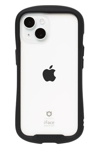 iPhone 15 iFace Reflection 強化ガラスクリア スマホケース 41-959039（ブラック）の商品画像