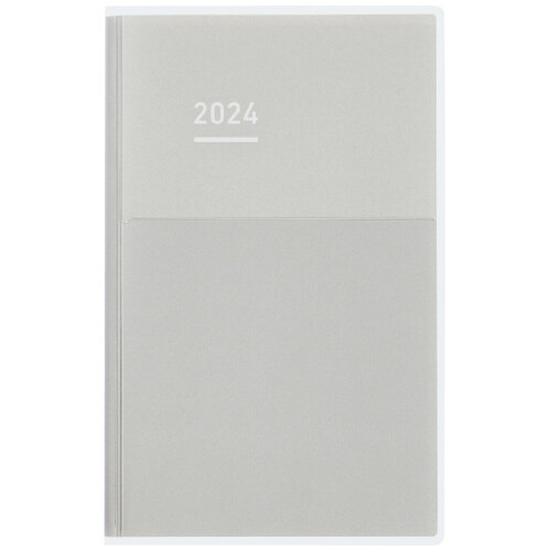 KOKUYO ジブン手帳 DAYs 2024年版（グレー）A5スリム ニ-JD1M-24 ジブン手帳 手帳（文具）の商品画像