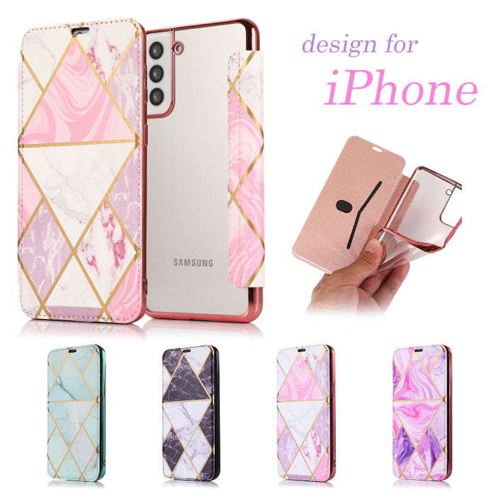  смартфон кейс блокнот type iPhone кейс iPhone15 iPhone14 iPhone13 iPhone12 iPhone11 iPhoneSE2 iPhoneSE3 кожа задняя сторона прозрачный ударопрочный модный симпатичный 