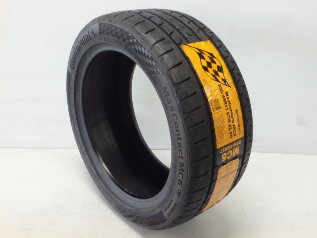 コンチネンタル MaxContact MC6 235/45R17 97W XL タイヤ×1本 MaxContact 自動車 ラジアルタイヤ、夏 ...