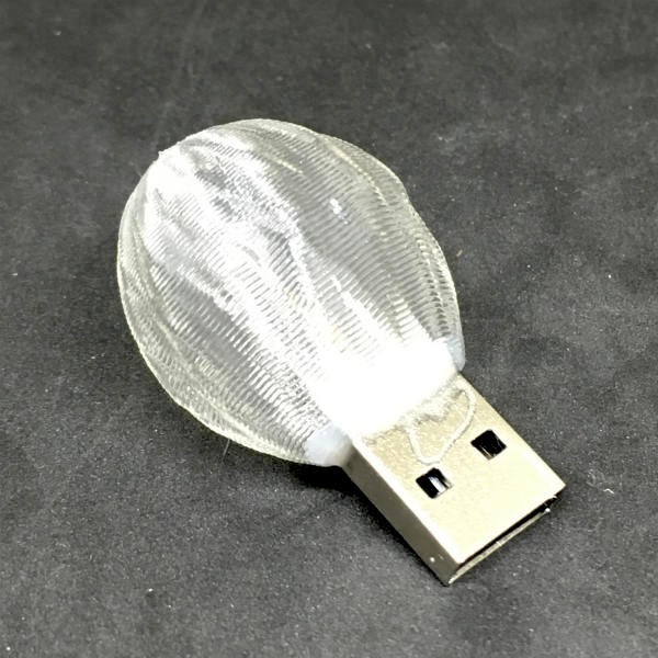 3D дизайн лампа стильный 3D печать затенитель от солнца есть USB дополнительные фары синий цвет ( осветительное оборудование, дизайн лампа )