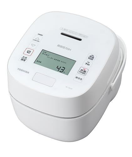 TOSHIBA 炎匠炊き RC-10VSP （W） （ホワイト） 炎匠炊き 炊飯器本体の商品画像