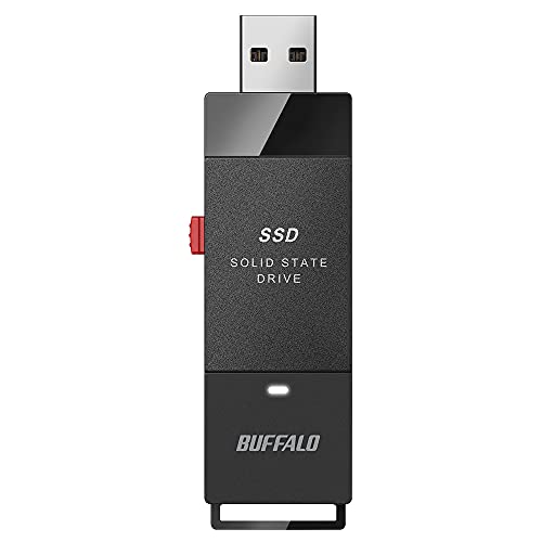 BUFFALO SSD-PUT500U3BC/N [SSD-PUTC/Nシリーズ 500GB ブラック] 外付けSSDの商品画像
