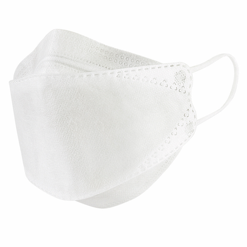 TSUBASA [ case sale ]3D surgical mask white 40 sheets insertion ×40/0610-0048-W0 white / man and woman use 