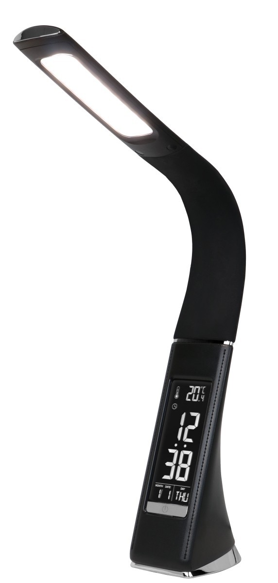 LEDスタンドライト デジタル表示付 DLS-H2008（BK） （ブラック）