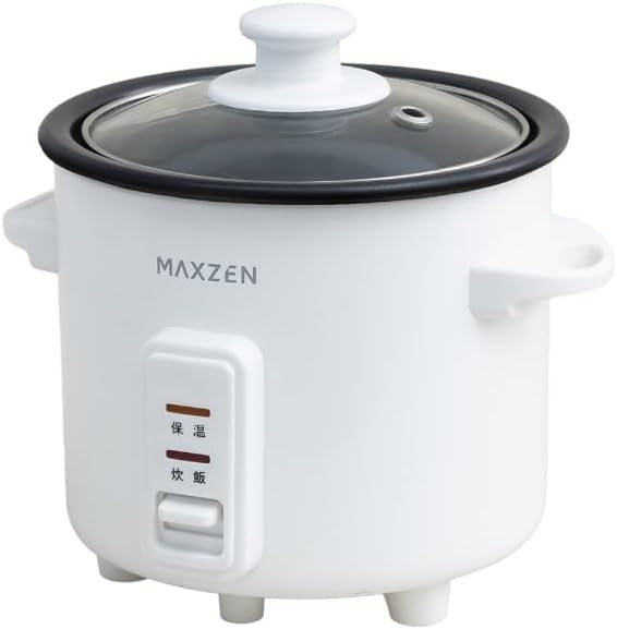 MAXZEN MAXZEN 1.5合炊飯器 MRC-HS151-WH（ホワイト） 炊飯器本体の商品画像