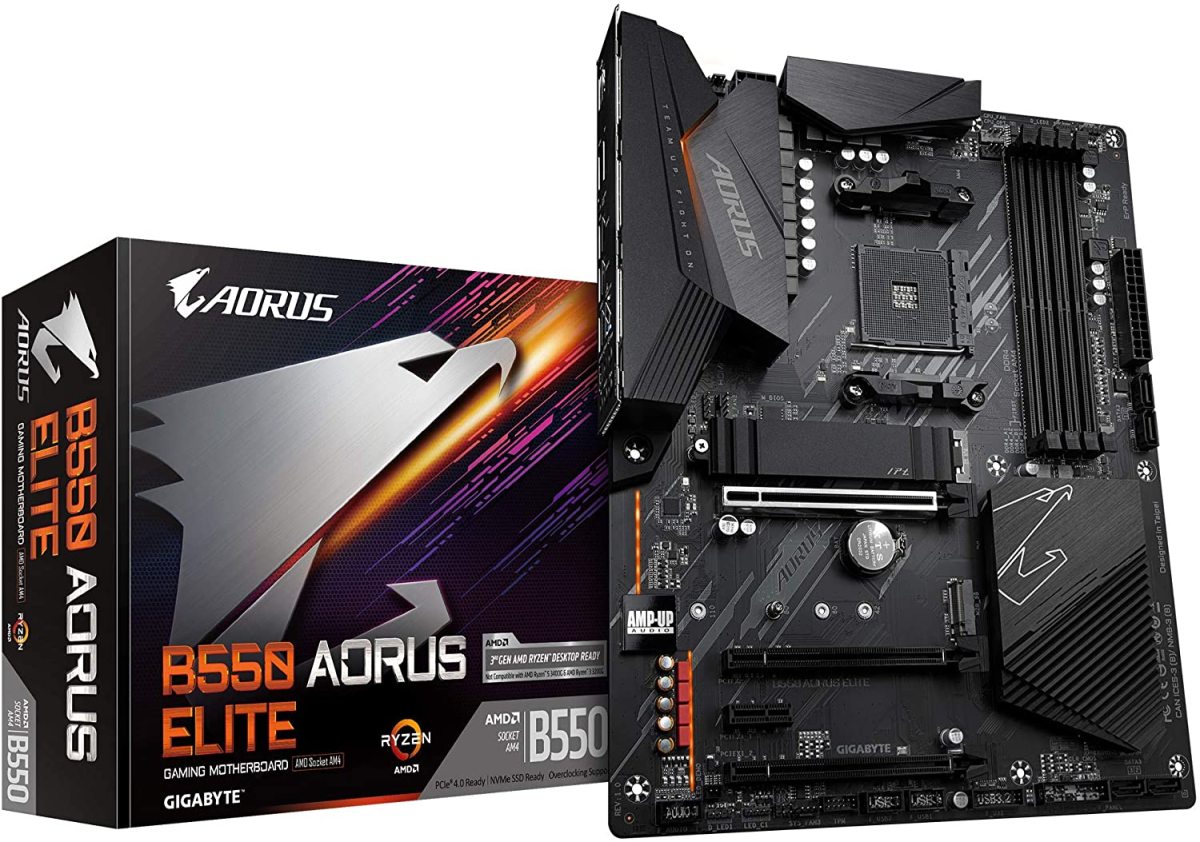 GIGA-BYTE B550 AORUS ELITE AORUS PCパーツマザーボードの商品画像
