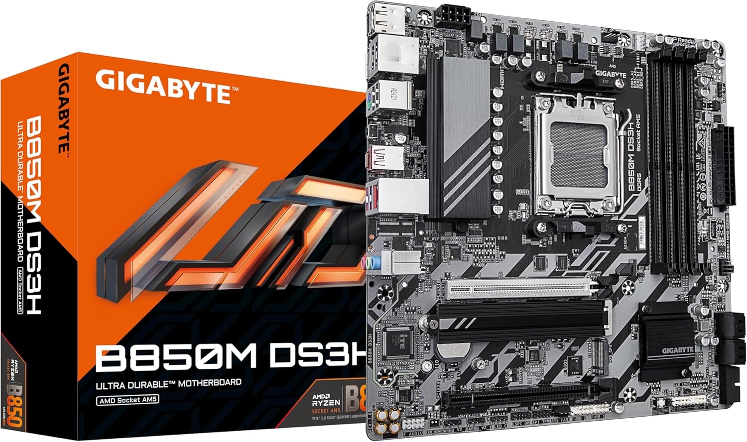 GIGABYTE B850M AORUS ELITE WIFI7 ICE-P 神鷹凛モデル Micro-ATX