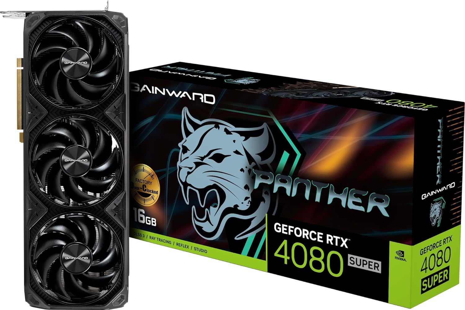 NED408SS19T2-1032Z-G ［Gainward GeForce RTX 4080 SUPER Panther OC］の商品画像