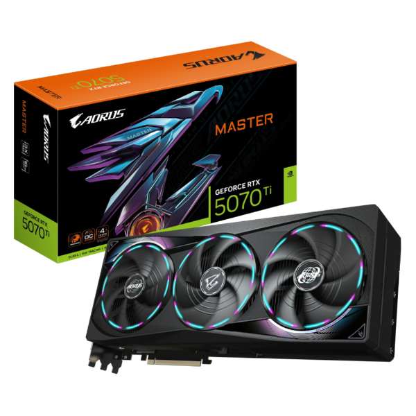 GIGA-BYTE GV-N507TAORUS M-16GD ［AORUS GeForce RTX 5070 Ti MASTER