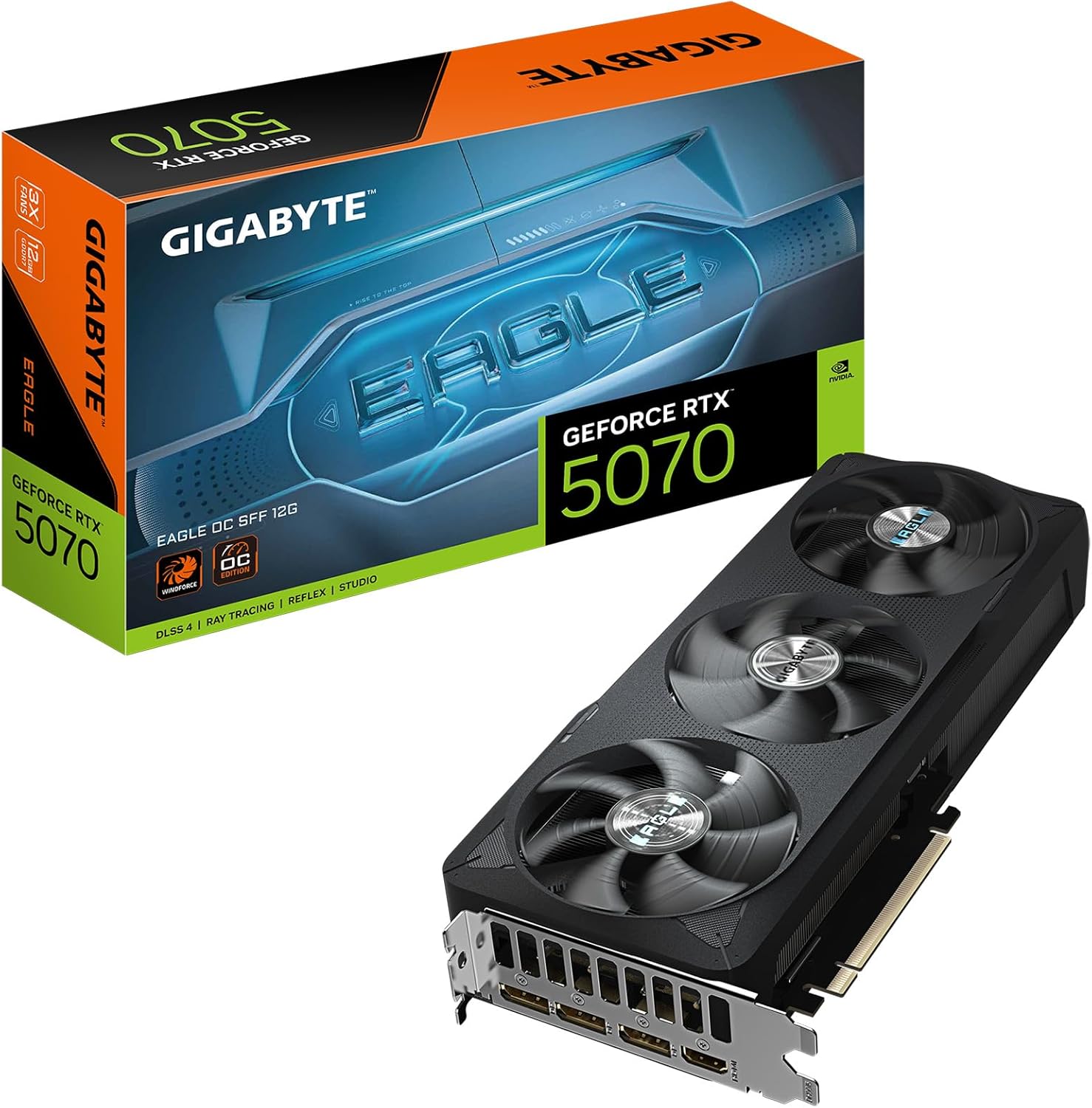 GIGA-BYTE GV-N5070EAGLE OC-12GD ［GeForce RTX 5070 EAGLE OC SFF