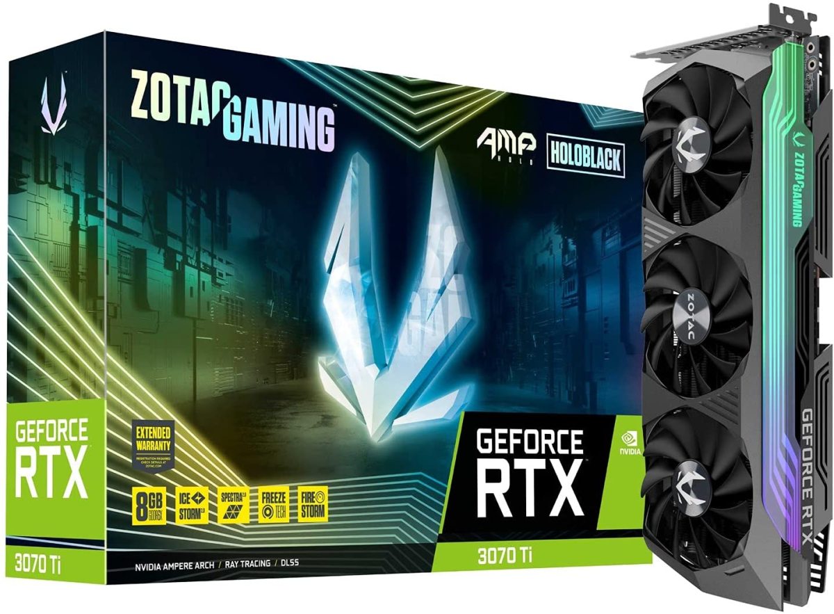 ZT-A30710F-10P/ZTRTX3070TIAMPHOLO-8GB ［ZOTAC GAMING GeForce RTX 3070 Ti AMP Holo］