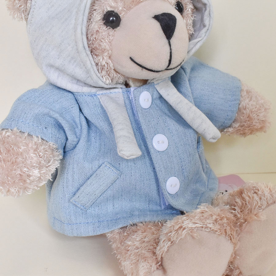  soft toy Western-style clothes Parker Denim Like S spring summer 24 new work Bear wear put on . change .. clothes present 