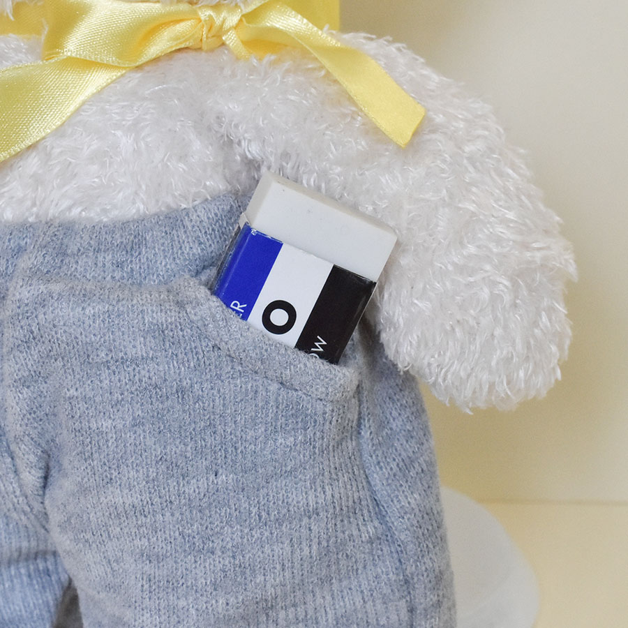  soft toy Western-style clothes pants gray L spring summer 24 new work Bear wear put on . change .. clothes present 