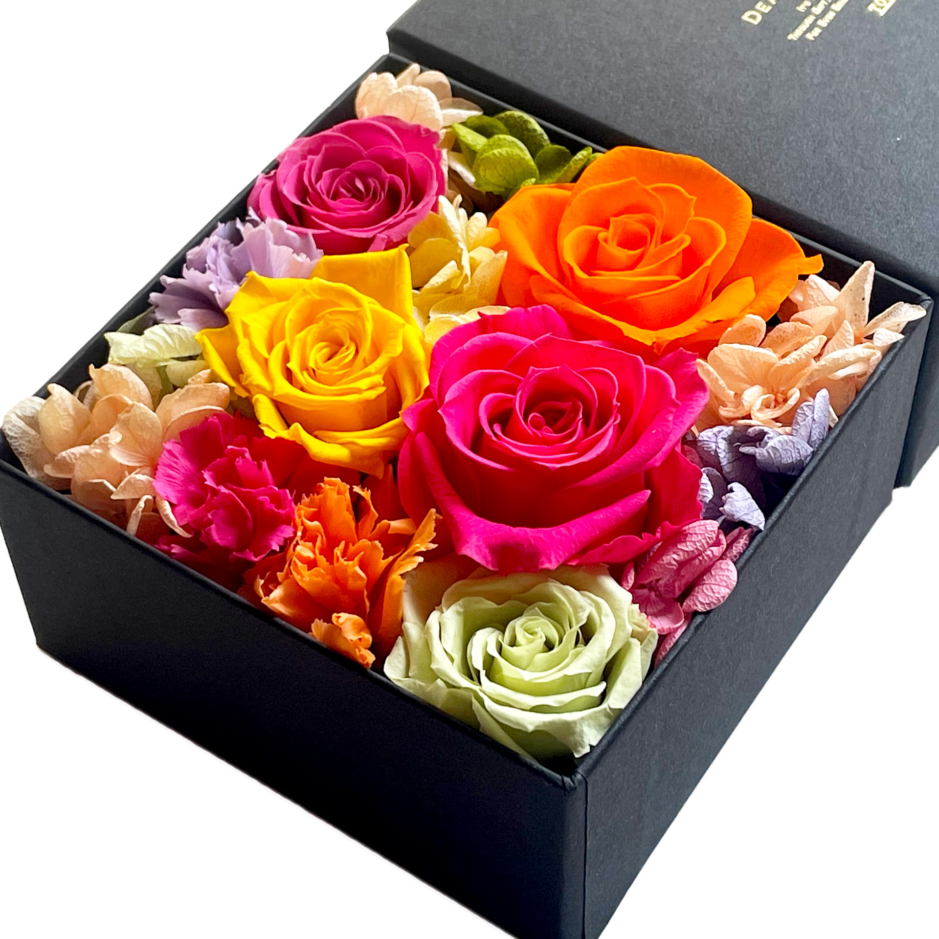  preserved flower present box flower birthday marriage memory day fantine