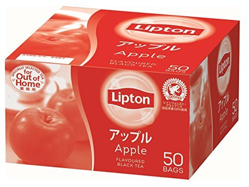 Lipton リプトン アルミティーバッグ アップル ティーバッグ 50袋 ×1セット ティーバッグ紅茶の商品画像