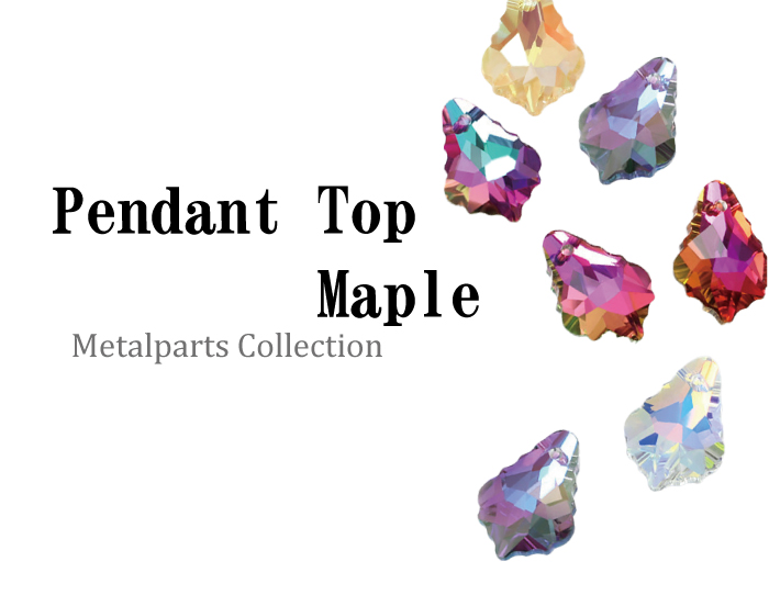  pendant top rhinestone biju- maple crystal Stone 4 bead entering hole .. attaching Stone parts so- on 