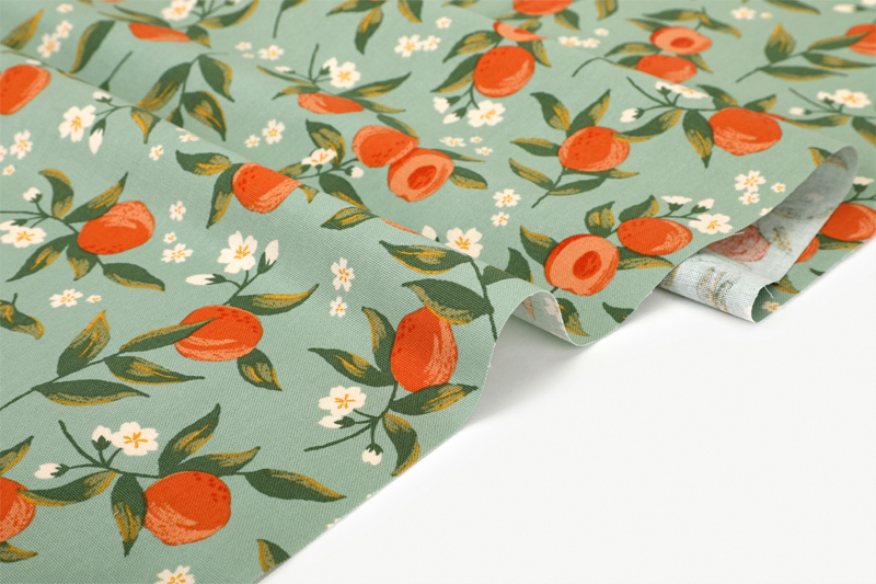 デコレクションズ 生地・布・入園入学≪Apricot≫オックス/幅148cm