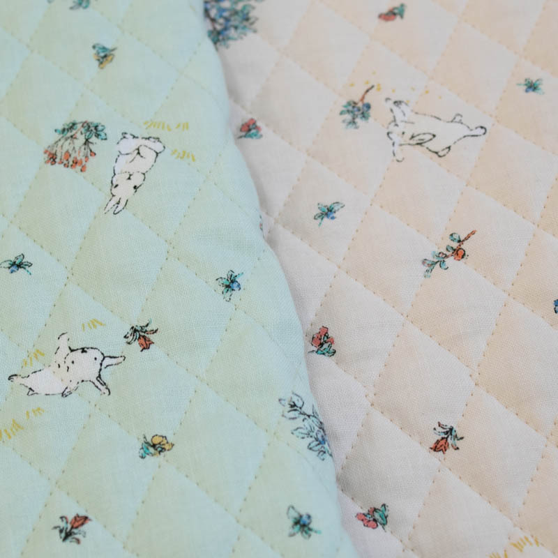  cloth * cloth * go in . go in .{ Bunny Bunny } quilting / width 107cm[ original cloth ][10cm unit sale ]