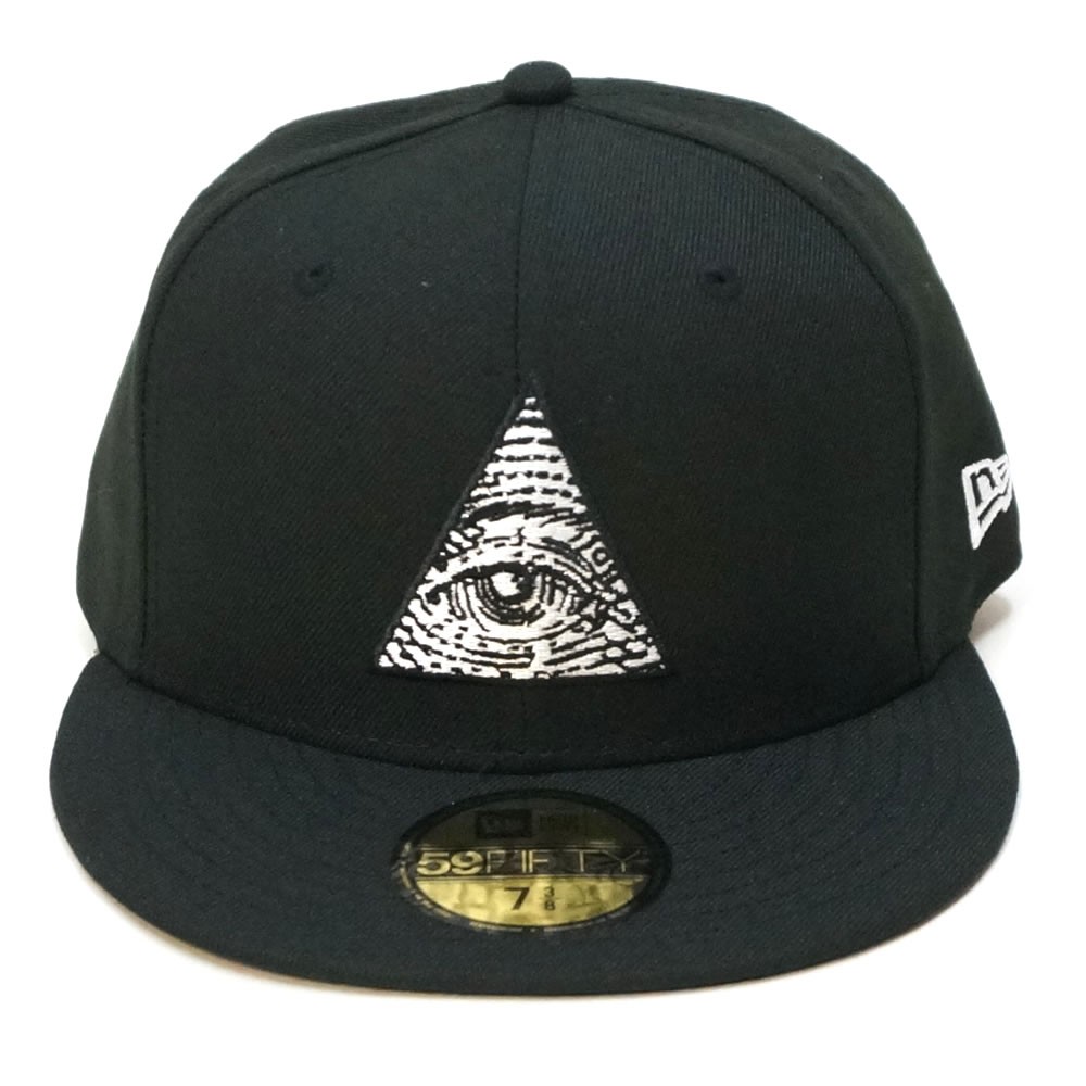 New Era ニューエラ フラットバイザーキャップ 59fifty ダラー アイ ブラック ファッション メンズ ストリート系 B系ファッション 通販