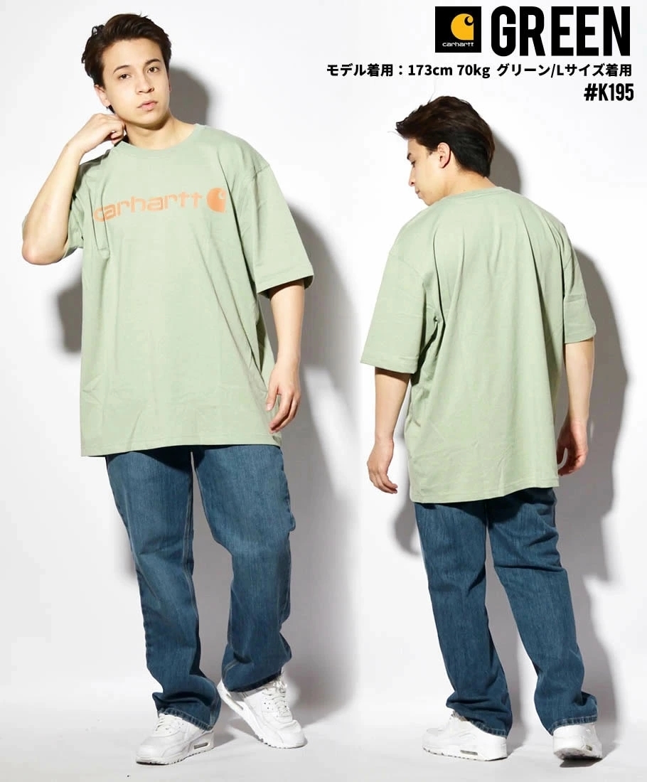 Carhartt カーハート Tシャツ メンズ 半袖 ブランドロゴ 
