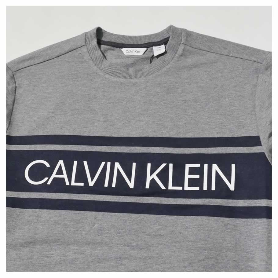 CALVIN KLEIN カルバンクライン トレーナー L/S COLOR BLOCKED PU 40T8200 ファッション メンズ