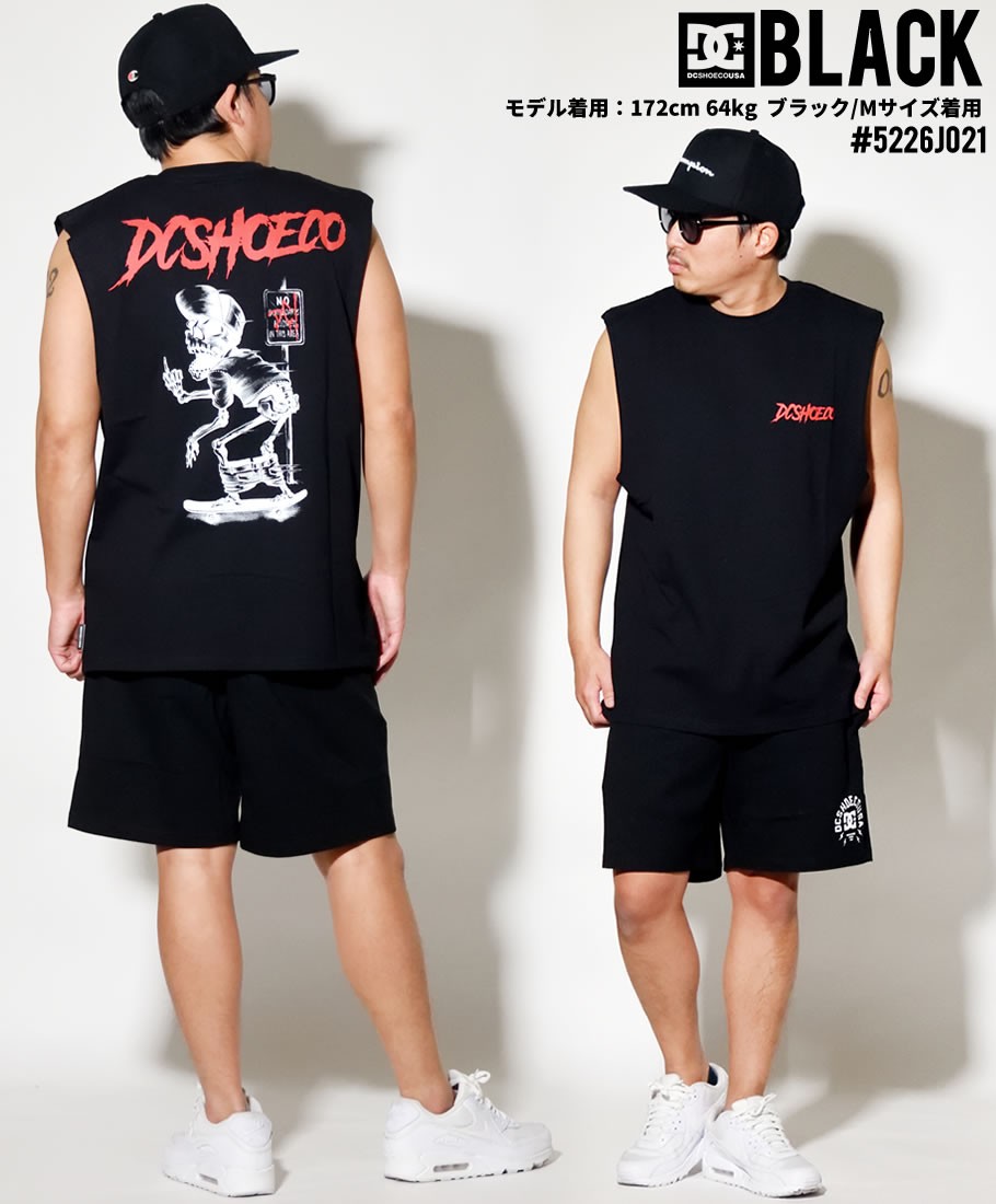 DC SHOES ディーシー シューズ タンクトップ メンズ ブラック 20 GRAPHIC SLEEVELESS 5226J021