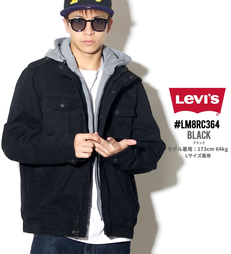 LEVI'S リーバイス ジャケット メンズ 大きいサイズ フード付きジャケット アウター ジャンパー LM8RC364 服 通販 ファッション  メンズ ストリート系 B系ファッション 通販