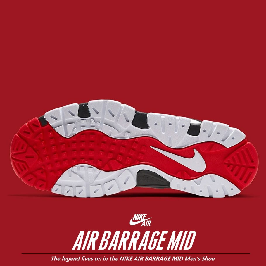 Nike ナイキ スニーカー メンズ Air Barrage Mid At7847 102 ファッション メンズ カジュアル ストリート系 B系ファッション 通販